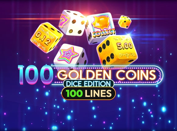 100 Golden Coins Dice Edition-AMUSNET